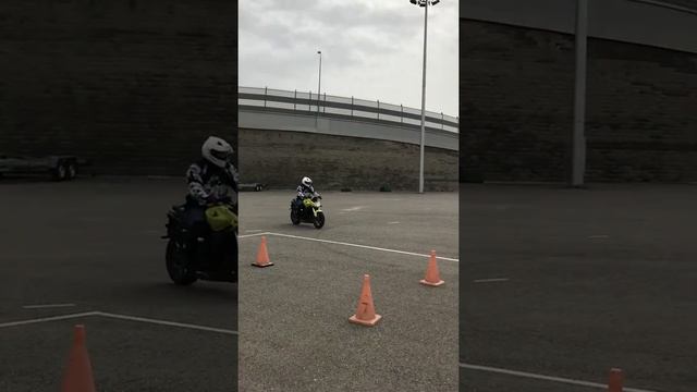 Подготовка к практическому экзамену на мотоцикле. смотреть онлайн