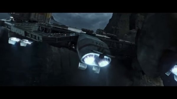 Aliens Attack Colonization Spaceship - planet Origae-6 space Fight Scenes