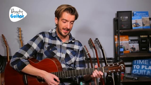 House Of The Rising Sun Guitar Lesson // EASY Acoustic Guitar Songs смотреть онлайн