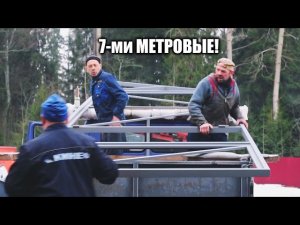 УСТАНОВКА ОТКАТНЫХ ВОРОТ ЗА 5 МИНУТ!