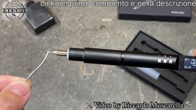 Facile saldatore a stagno rapido usb-C con display. Per saldare cavi, fili e elettronica PTS200 V2 смотреть онлайн