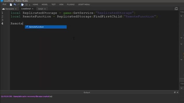 Remote Functions (roblox studio) смотреть онлайн