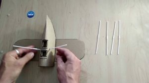 Биплан из картона/Biplane made of cardboard/DIY