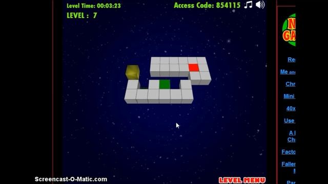 B-Cubed Walkthrough (Cool Math Games #8) смотреть онлайн
