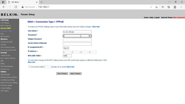 How To Setting up a PPPoE Internet connection In router (Belkin) смотреть онлайн