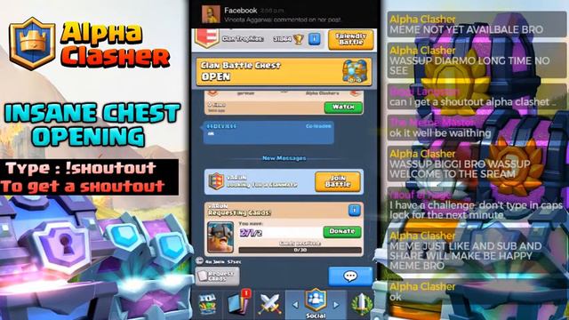 OPENING EACH AND EVERY CHEST IN CLASH ROYALE WORLD RECORD LIVE !? смотреть онлайн