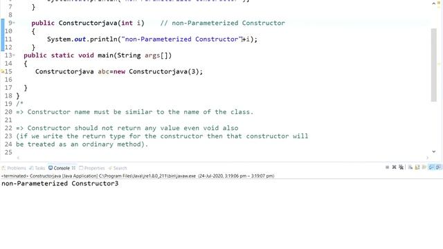 Java Tutorial For Beginners 21 - Constructor || Lockdown Learner смотреть онлайн