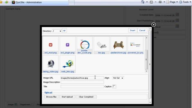 Lesson 5 - Adding Pictures Into Joomla 1.5 смотреть онлайн