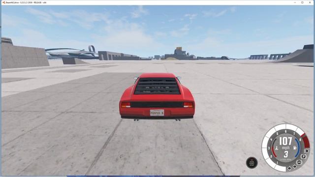 Flying Ferrari Folds #18 - BeamNG Drive | Seriously Destructive Stuff смотреть онлайн