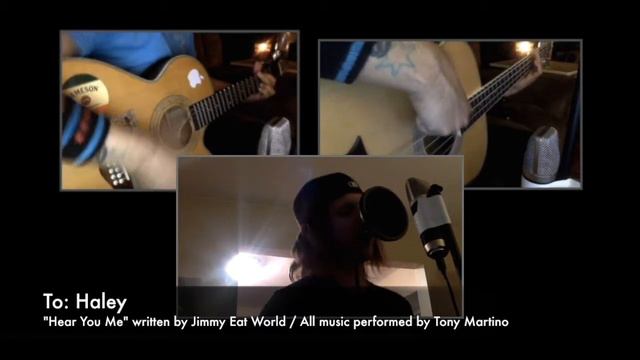 Tony Martino - "Hear You Me" (Jimmy Eat World Cover) смотреть онлайн