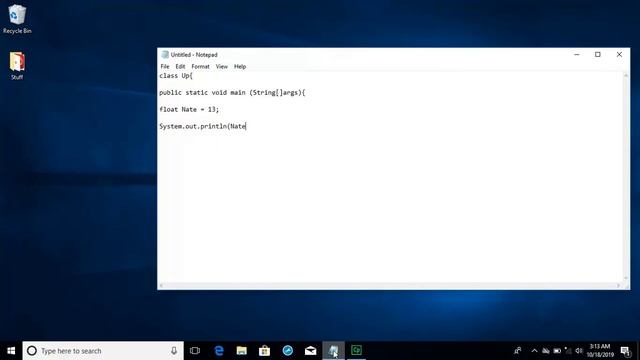 Compiling Programs in Java Using the Data Type Float смотреть онлайн