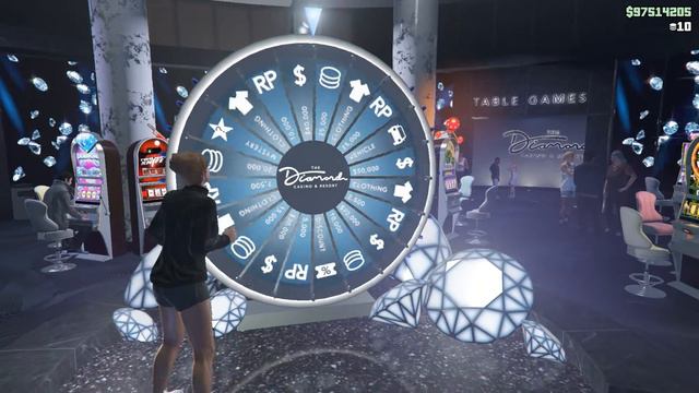 GTA Online колесо удачи (low graphics Q9300) смотреть онлайн