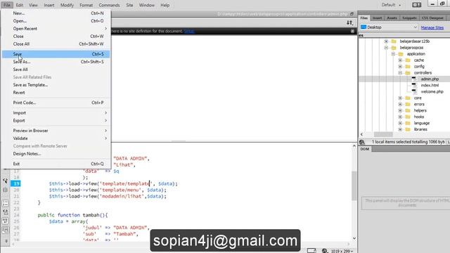 Bootstrap Tutorial pada CodeIgniter || 01. template master смотреть онлайн