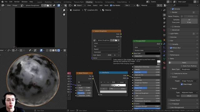 How to Bake Roughness Maps (Blender Tutorial) смотреть онлайн