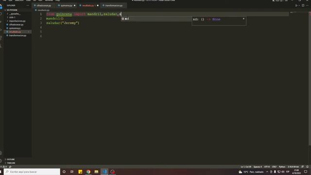 Error de importar en python (Visual Code) смотреть онлайн