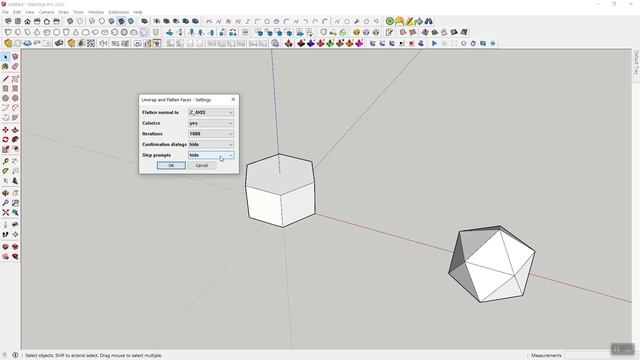 Unwrap and Flatten Faces SketchUp Extension (Version 2.6 Update) смотреть онлайн