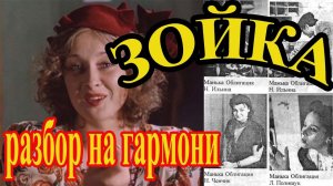 Зойка // разбор на гармони