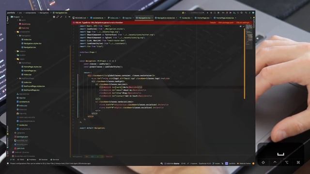 ASMR Programming - How to build a Responsive Portfolio Using React with TypeScript - No Talking смотреть онлайн
