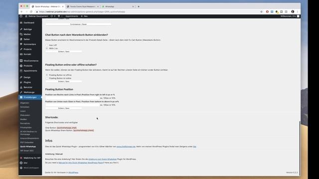 WordPress: Wie kann man ein WhatsApp Chat einbauen? смотреть онлайн