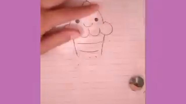 #8.Как нарисовать кексик.Рисуем вместе✏. смотреть онлайн