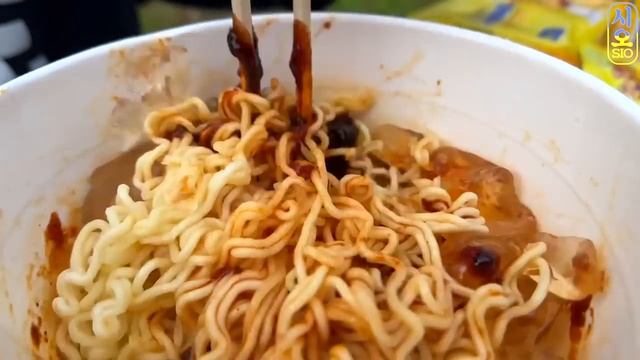 ASMR MUKBANG _ 편의점 노랑색 파랑색 디저트 먹방 라면 아이스크림 초콜릿 & BLUE DESSERT HONEY JELLY CANDY