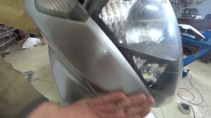 Как отполировать ветровое стекло в скутере и мотоцикле ?