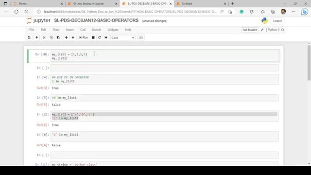 04.Jupyter Notebook Shortcuts|Keyboard Shortcuts in Python|python full course|python tutorial смотреть онлайн
