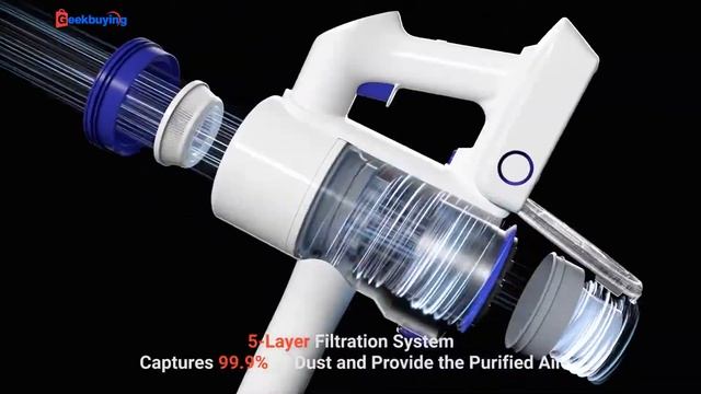 OSOTEK S9 Pro Cordless Handheld Vacuum Cleaner смотреть онлайн