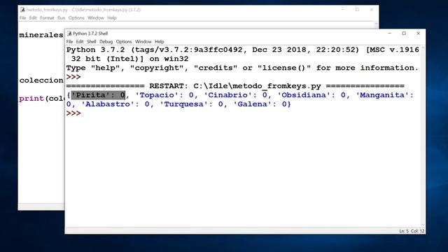 Python - Nivel 20 - Reto 10 - Método fromkeys смотреть онлайн