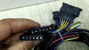 Комплект электропроводки для фаркопа с оригинальными колодками Chevrolet Niva