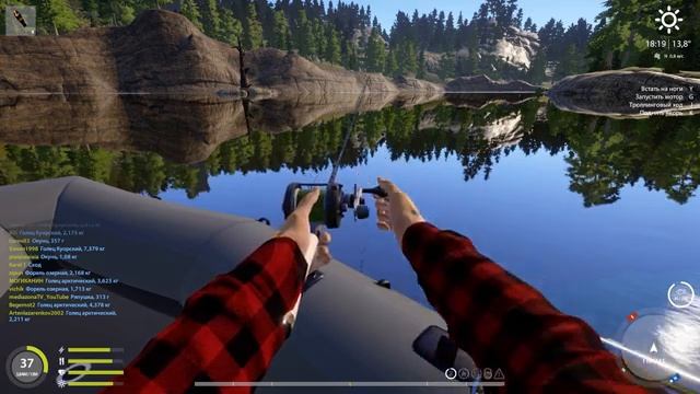 Русская рыбалка 4.Как ловить колебалками на куори.Виды проводок колебалками. смотреть онлайн