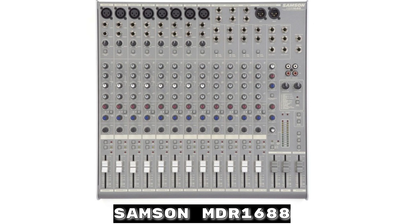 Аналоговый микшер SAMSON MDR1688 / обзор