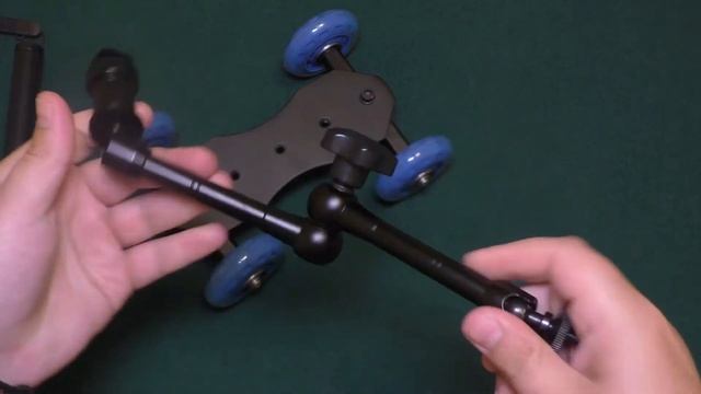 Мини тележка долли для съемки видео (Dolly Car) с Алиэкспресс + кронштейн для видеокамеры смотреть онлайн