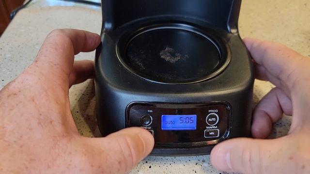HOW TO PRORAM AUTO BREW Farberware 5 Cup Programmable Black Steel Coffee Maker SET TIME смотреть онлайн