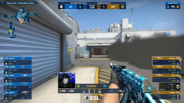 [RU] G2 vs NIP (0-0) IEM Winter смотреть онлайн