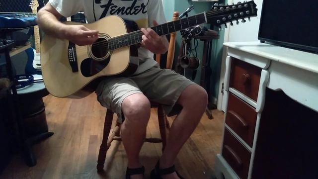 Mitchell 12 String Acoustic Guitar Old Song July 2023 смотреть онлайн