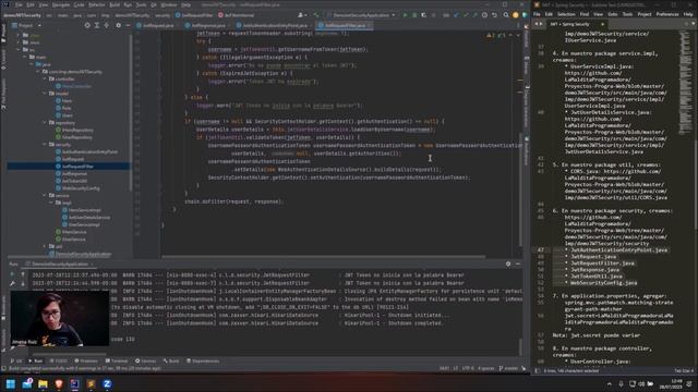 JWT + Spring Security [Spring Boot 3] смотреть онлайн