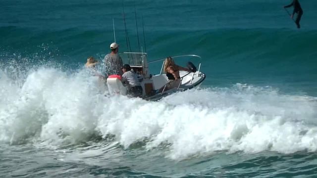 STUCK IN QUICKSAND! DANGEROUS CAPBRETON INLET | BOAT ZONE смотреть онлайн