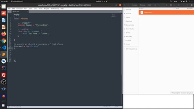 12. What is $this keyword ? - access properties | PHP object oriented programming смотреть онлайн