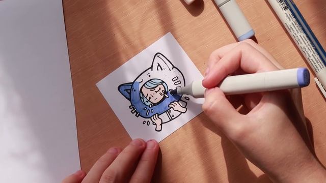 Делаю стикеры без принтера (и без скотча) смотреть онлайн