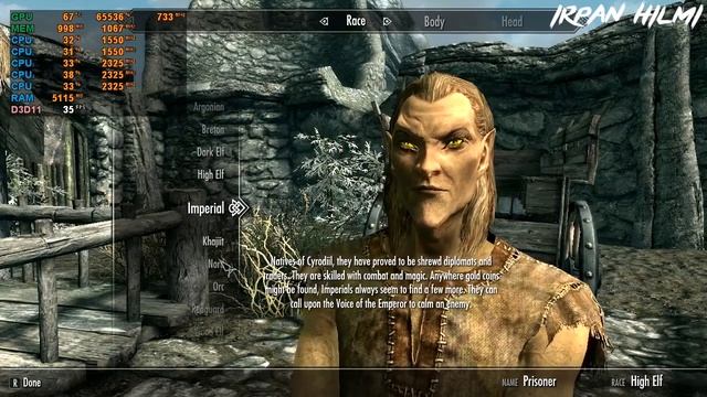 AMD Ryzen 3 2200U Vega 3 - The Elder Scrolls V: Skyrim Special Edition - ASUS X505ZA смотреть онлайн