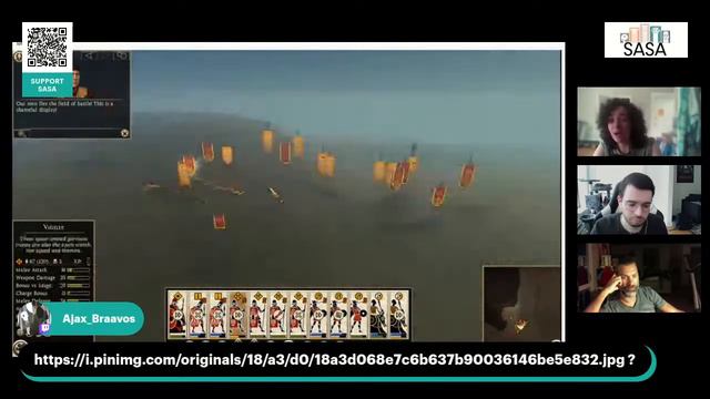 The SASA Gaming Team Plays Rome II: Total War with Eduardo García-Molina! смотреть онлайн