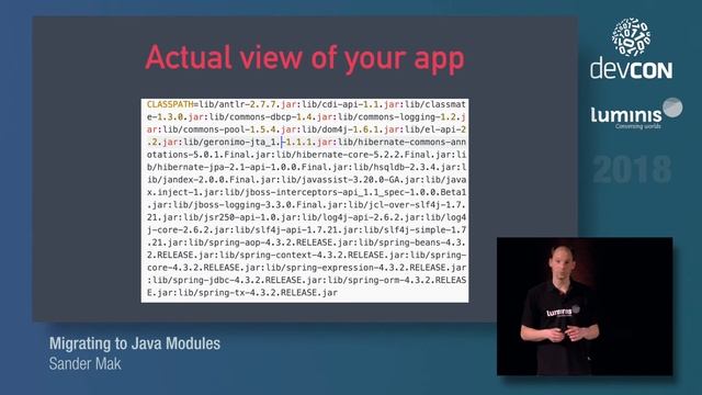 Migrating to Java Modules - Sander Mak [Luminis DevCon 2018] смотреть онлайн