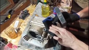 Капиталка мотоциклетного двигателя ZS172FMM-3A.