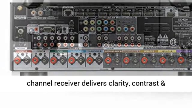 Denon AVR-X6700H 8K Ultra HD 11.2 Channel (140 Watt X 11) AV Receiver 2020 Model смотреть онлайн