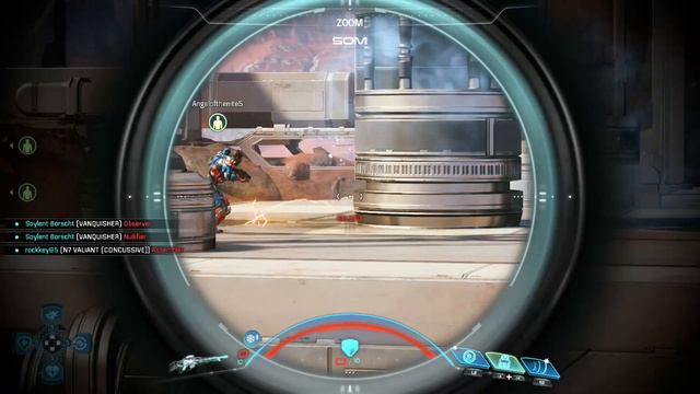 Mass Effect Andromeda (Xbox one X) PS5 vs Xbox One X multiplayer gameplay смотреть онлайн