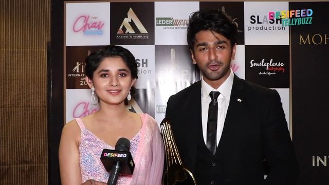 Nishant & Kanika Exclusive Romantic Conversation In Iconic Awards смотреть онлайн