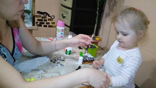 Домашнее творчество с малышами ( овечка или барашек ) смотреть онлайн
