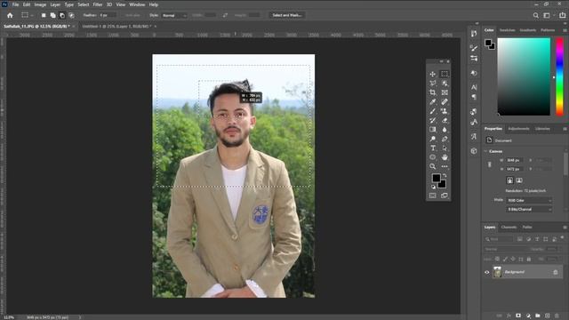 Adobe Photoshop Rectangular Marquee Tool || Elliptical Marquee Tool||Photoshop 2023 Bangla Tutorial смотреть онлайн