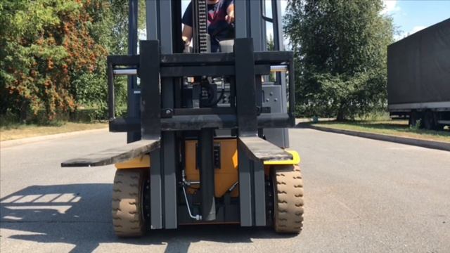 Электрический погрузчик Jungheinrich EFG213 GE115-500DZ/ Electric Forklift Jungheinrich смотреть онлайн